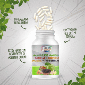 Vinagre de Manzana Natural E.120CAP